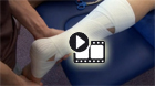 Vidéo Strapping du tendon d'Achille