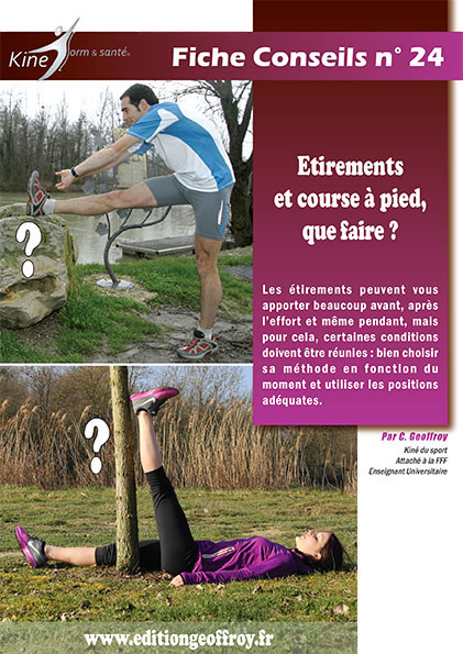 Fiche conseils N°25 : étirements et marathon